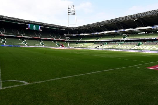 Die Tribünen im Bremer Weserstadion bleiben auch im Heimspiel gegen Hoffenheim leer.