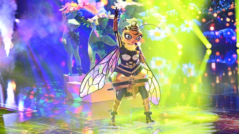 "The Masked Singer": Die Biene wurde von den Zuschauern gleich in der ersten Folge aus der Show gewählt.