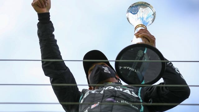 Lewis Hamilton kann beim Großen Preis von Portugal den Rekord für die meisten Grand-Prix-Siege knacken. Lewis Hamilton kann beim Großen Preis von Portugal den Rekord für die meisten Grand-Prix-Siege knacken.