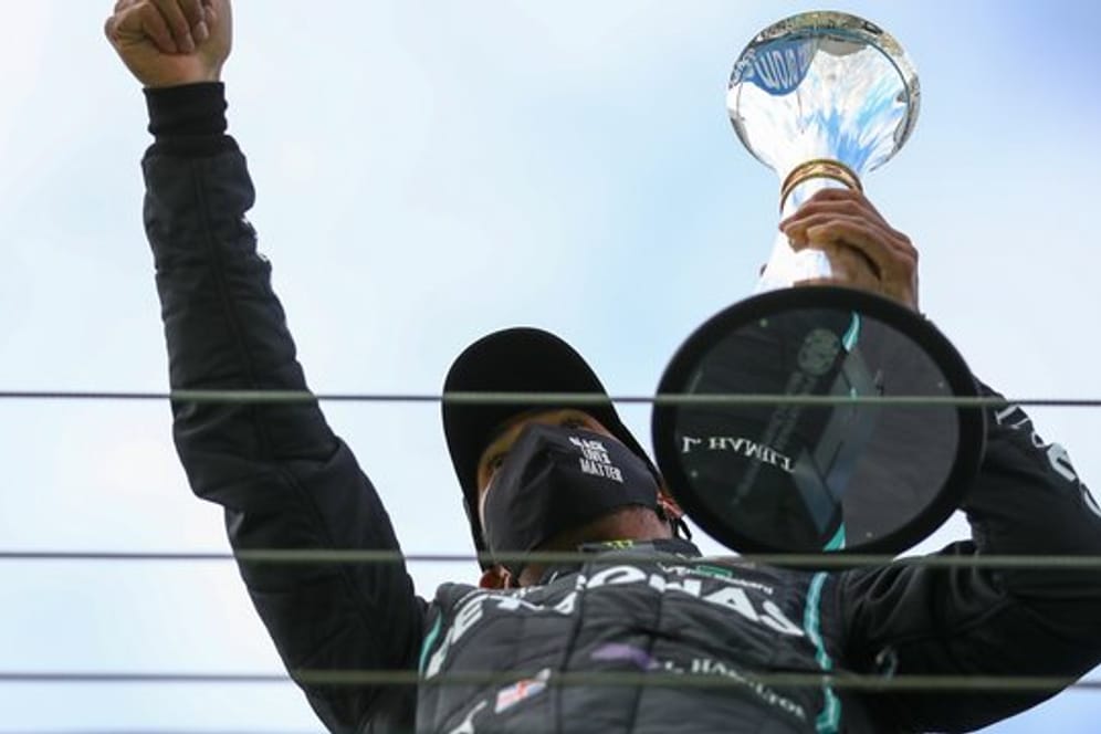 Lewis Hamilton kann beim Großen Preis von Portugal den Rekord für die meisten Grand-Prix-Siege knacken.