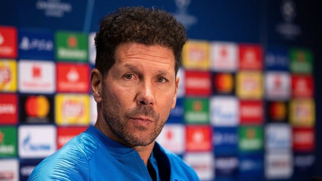 Besitzt viel Temperament: Atléticos Trainer Diego Simeone.