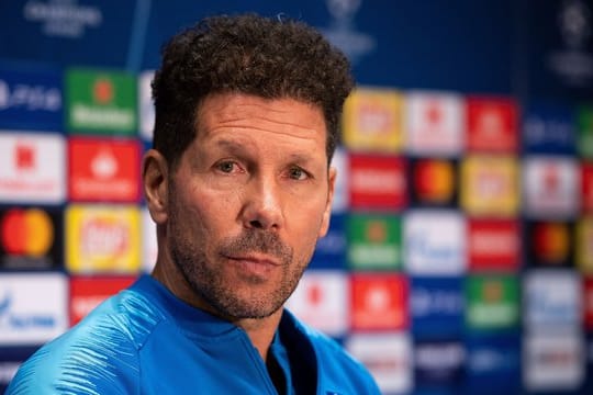 Besitzt viel Temperament: Atléticos Trainer Diego Simeone.