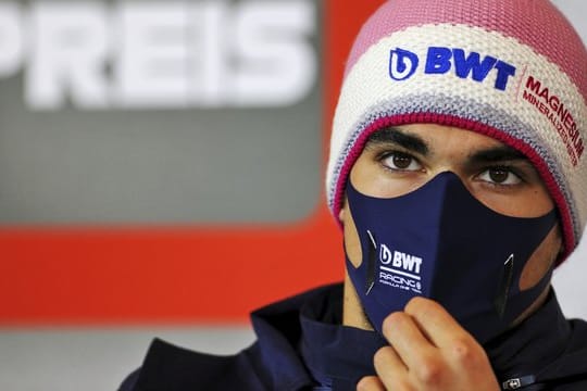 Lance Stroll startet in der Formel 1 für das Team Racing Point.