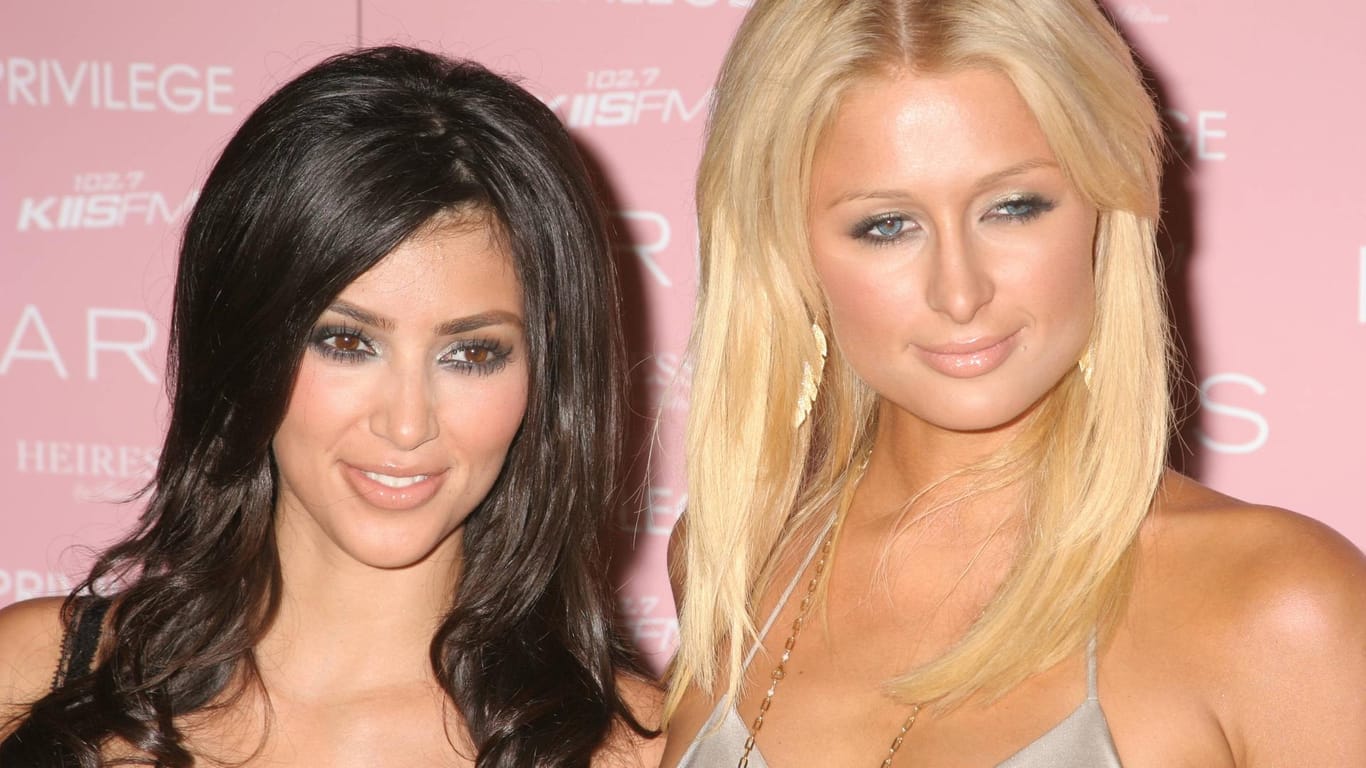 Kim Kardashian und Paris Hilton im Jahr 2006: Die beiden gingen schon zusammen zur Vorschule.