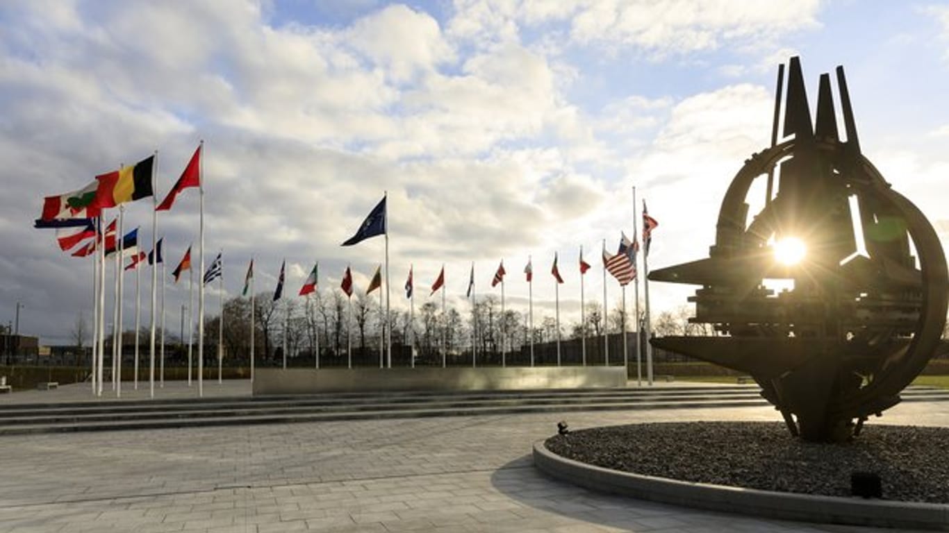 Das Hauptquartier der Nato in Brüssel.