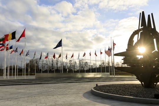 Das Hauptquartier der Nato in Brüssel.