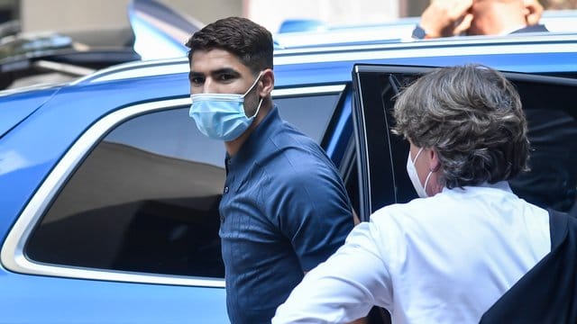 Wurde positiv auf Corona getestet: Inter-Profi Achraf Hakimi.