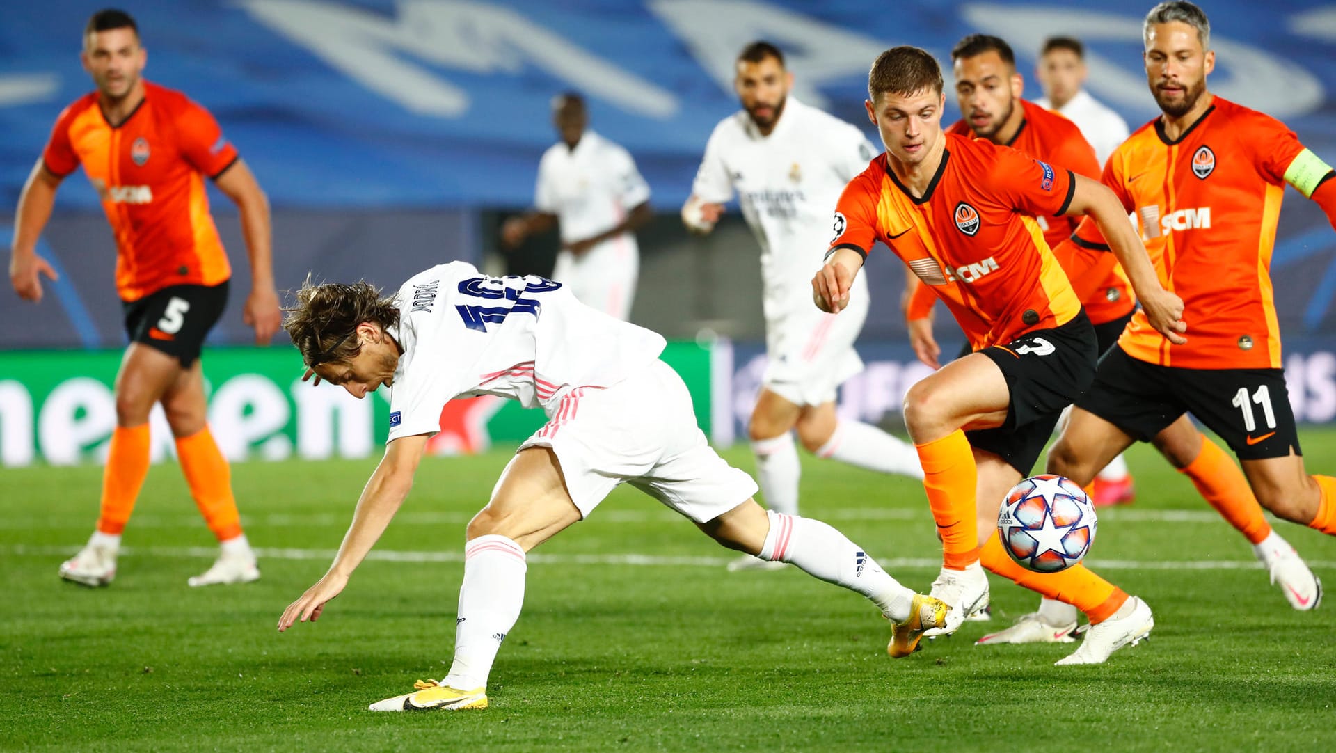 Champions League: Real Madrid verschlief die erste Halbzeit komplett.