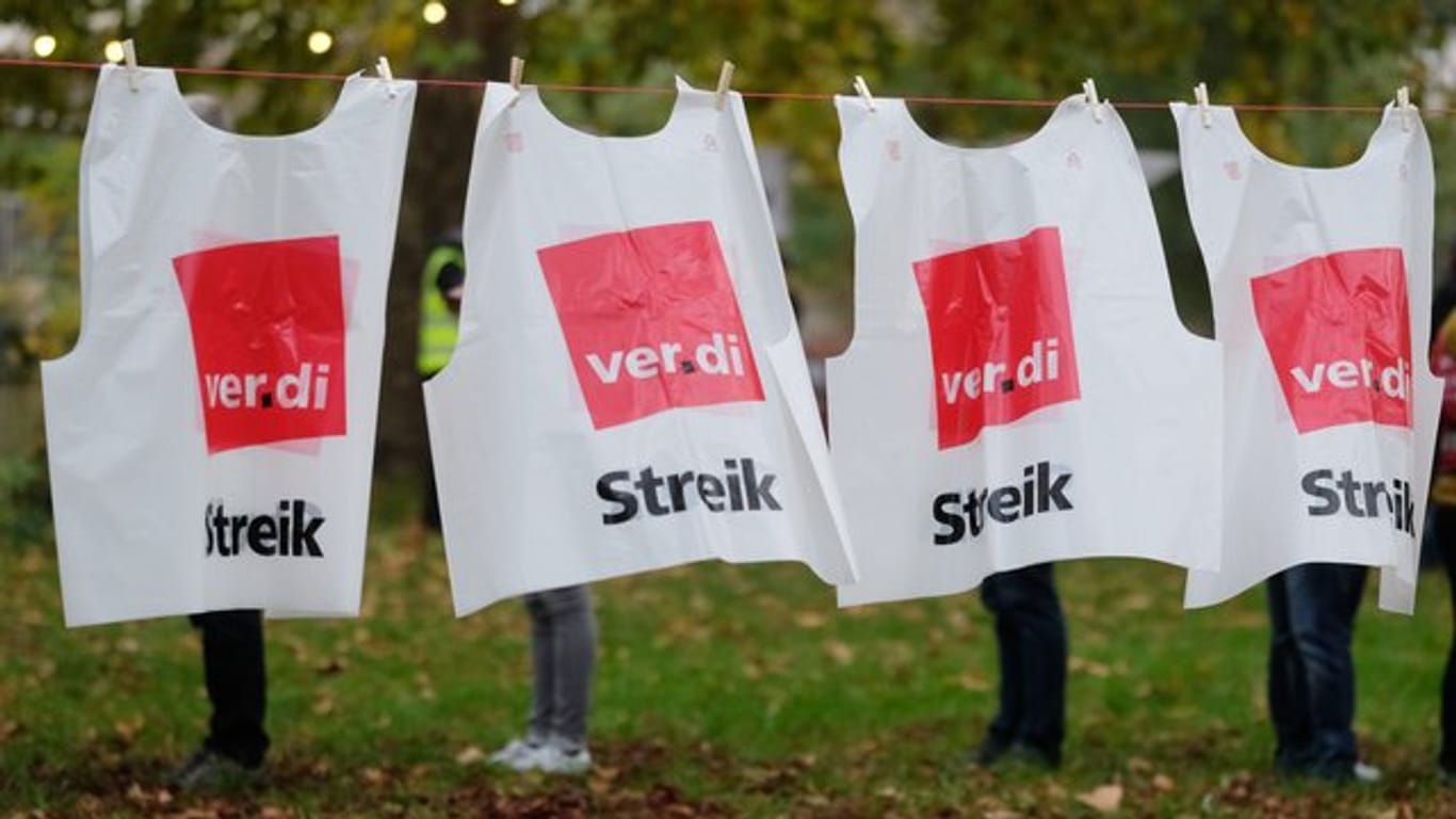 Verdi fordert für die Beschäftigen des Öffentlichen Dienstes 4,8 Prozent mehr Lohn.