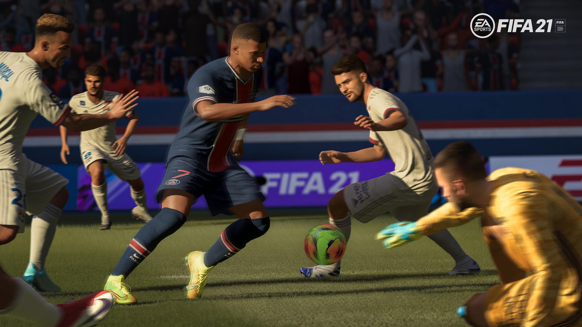 Szene aus dem Spiel "Fifa 21": Der Fußball-Klassiker bekommt jedes Jahr ein Update.