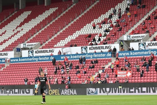 Der FSV Mainz 05 darf derzeit nur vor 100 Fans spielen.