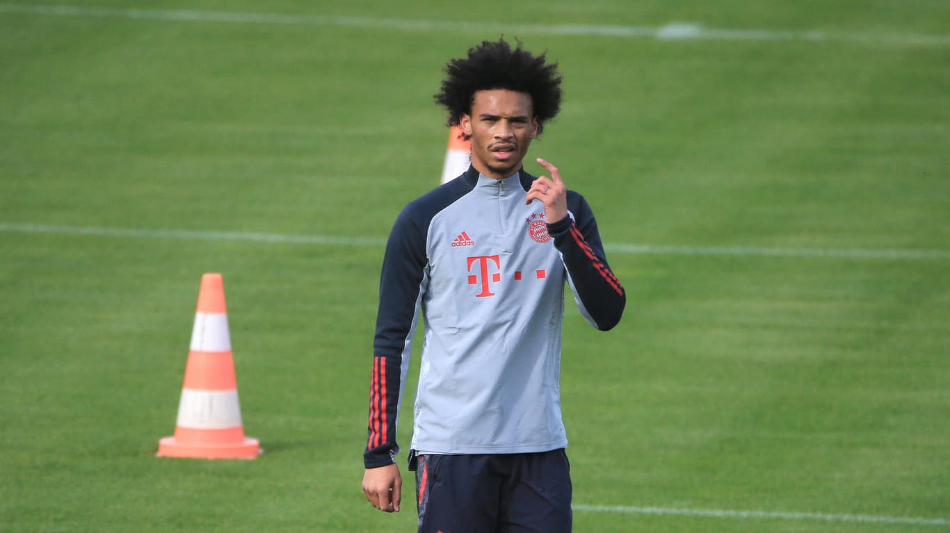 Leroy Sané: Der Bayern-Star steht kurz vor seiner Rückkehr ins Team.