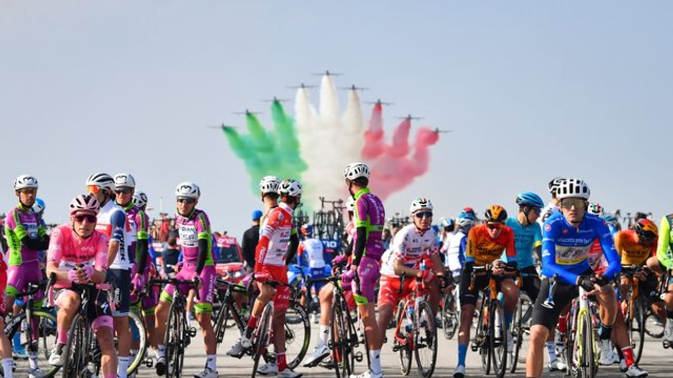 Beim Giro d’Italia hat es keine weiteren Corona-Fälle gegeben.