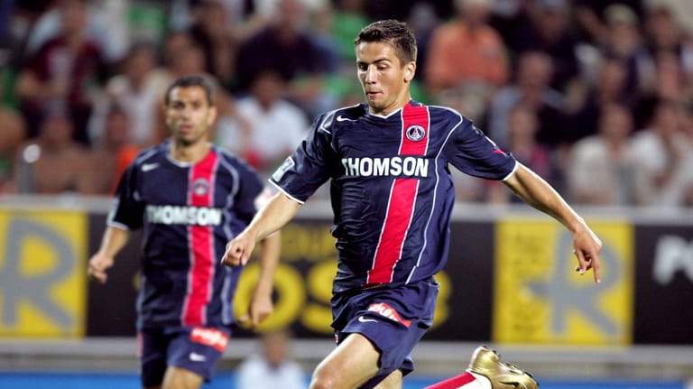 Für PSG lief Vedad Ibisevic 2004 in sechs Partien auf.