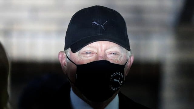 Boris Becker bei seiner Ankunft am Southwark Crown Court in London. Boris Becker bei seiner Ankunft am Southwark Crown Court in London.