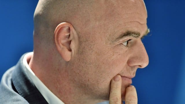 Gianni Infantino ist der Präsident der FIFA.