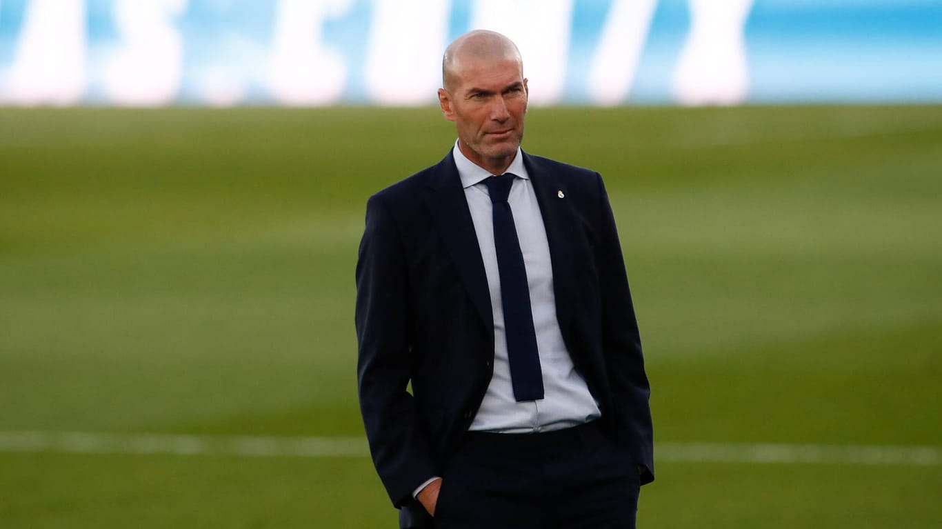 Zinedine Zidane: Der Trainer von Real Madrid wird aktuell diskutiert.