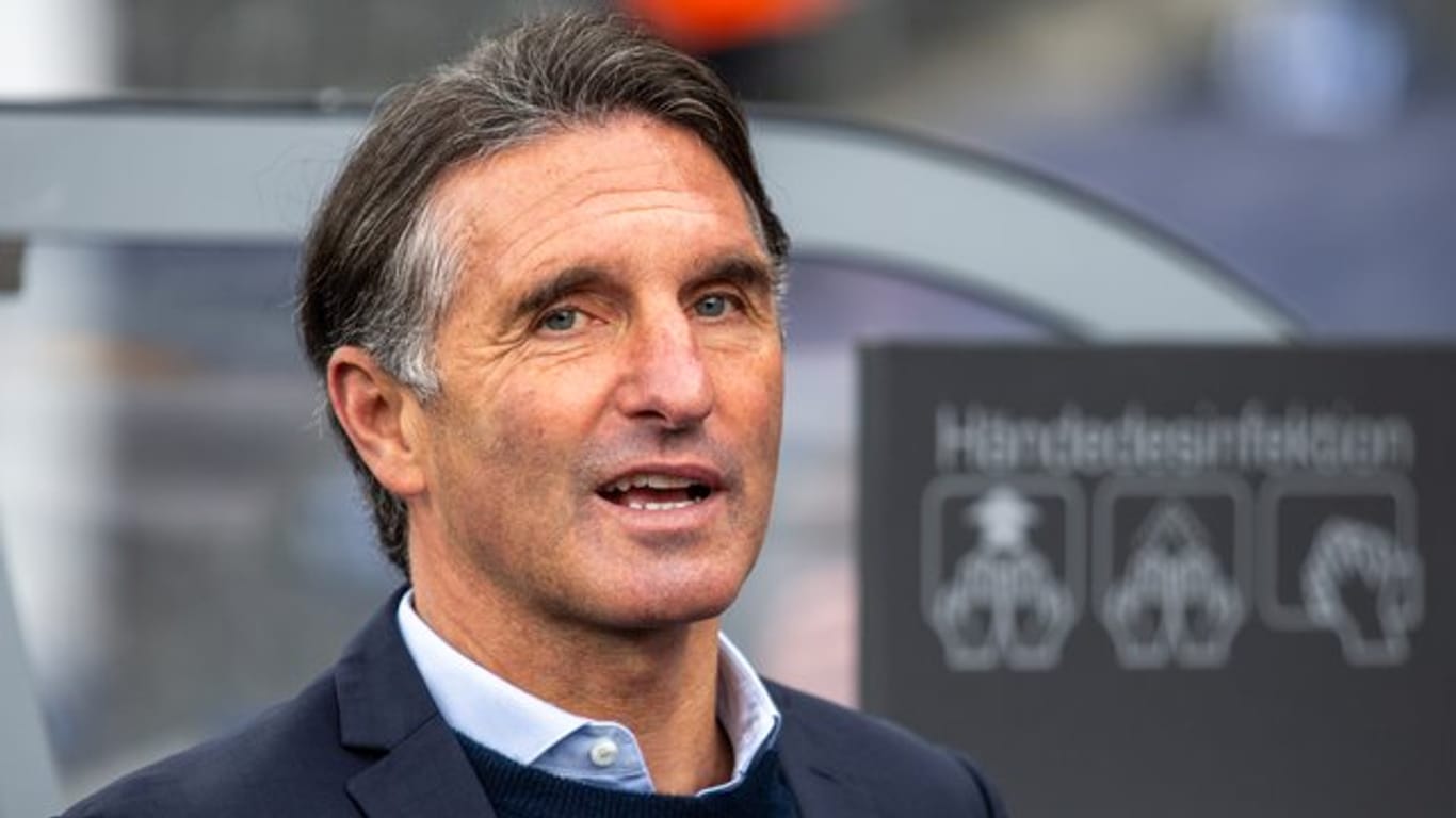 Ist mit Hertha in Leipzig gefordert: Trainer Bruno Labbadia.