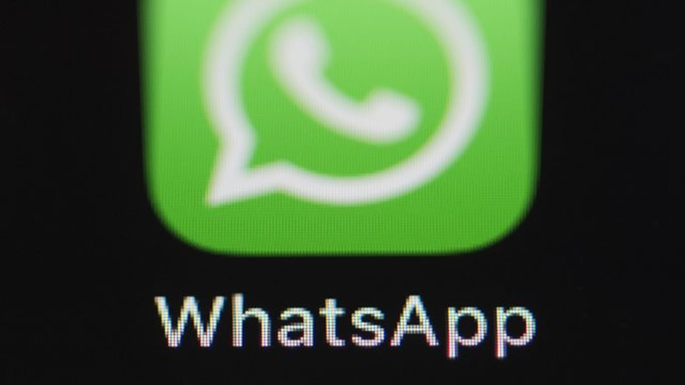 Das Logo der Messenger-App WhatsApp.