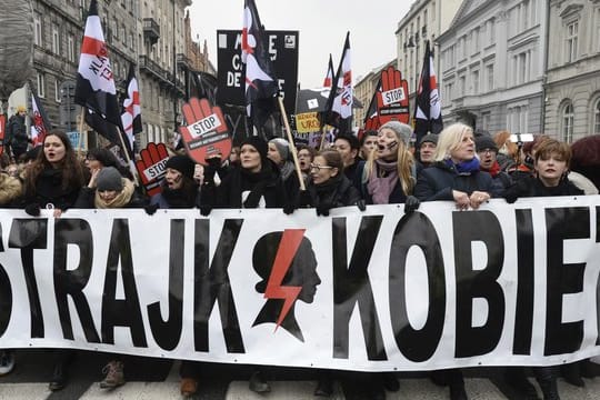 Schon 2018 wurde in Polen das Abtreibungsgesetz verschärft - damals gab es große Protestaktionen.