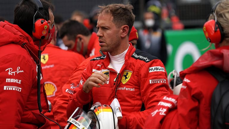 Nachdenklich: Sebastian Vettel spricht über seine Zeit bei Ferrari.