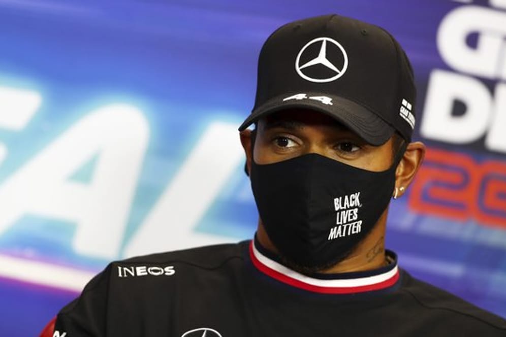 Kann in Portugal mit Mercedes den WM-Team-Titel einfahren: Lewis Hamilton.
