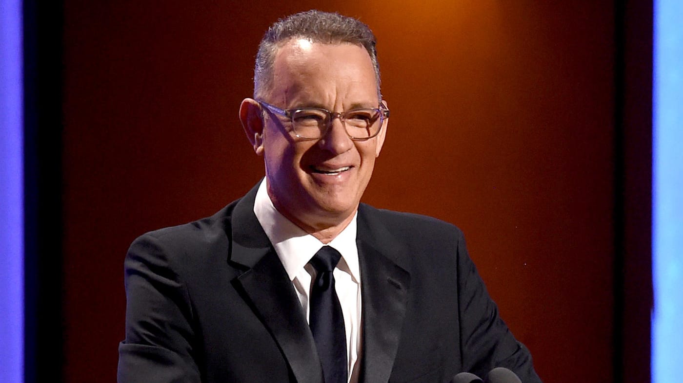 Tom Hanks: Der Hollywoodstar schwärmt von einer deutschen Nachwuchsschauspielerin.