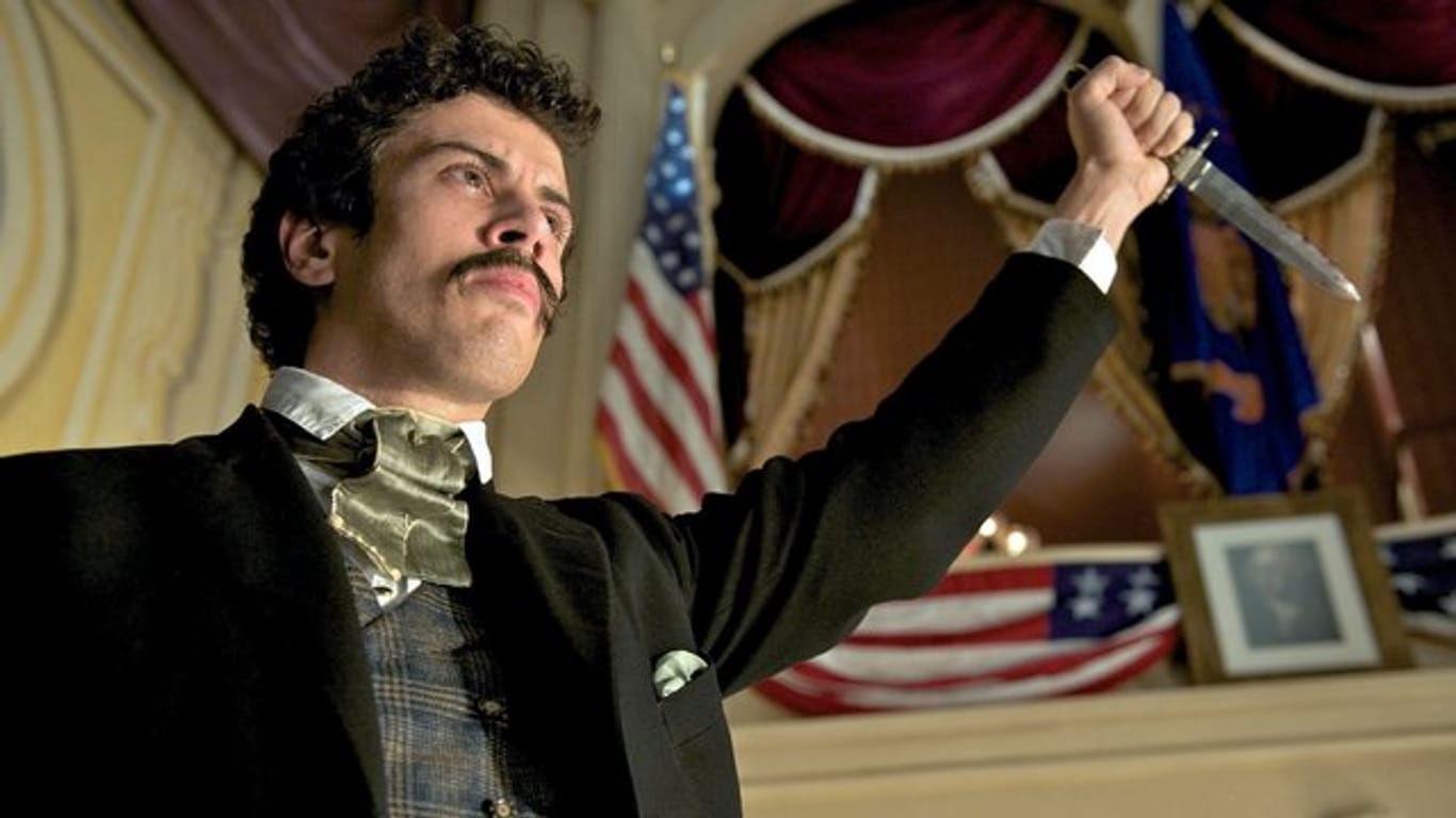 Toby Kebbell als Lincoln-Attentäter John Wilkes Booth.