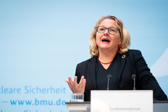 "Ich glaube, darüber dürfen wir uns freuen": Svenja Schulze.