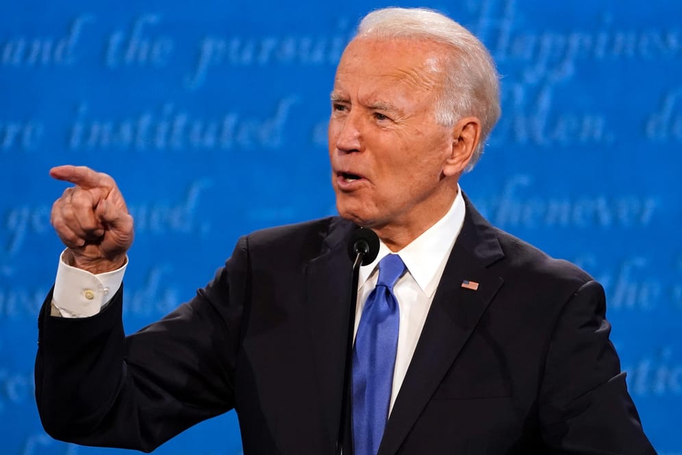 Joe Biden: Der Herausforderer machte dem Präsidenten schwere Vorwürfe.