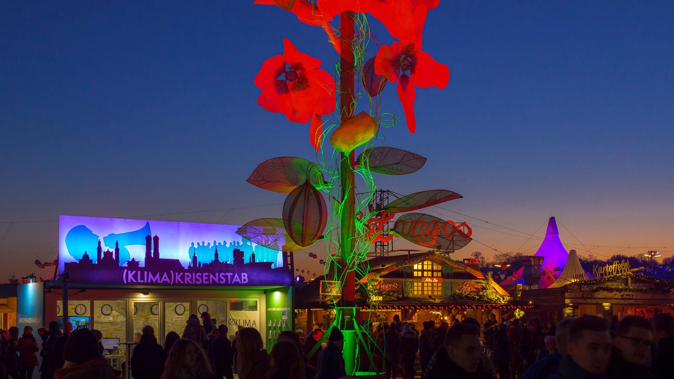 Das Winterfestival Tollwood in 2019: Dieses Jahr fällt die Veranstaltung Corona-bedingt aus.