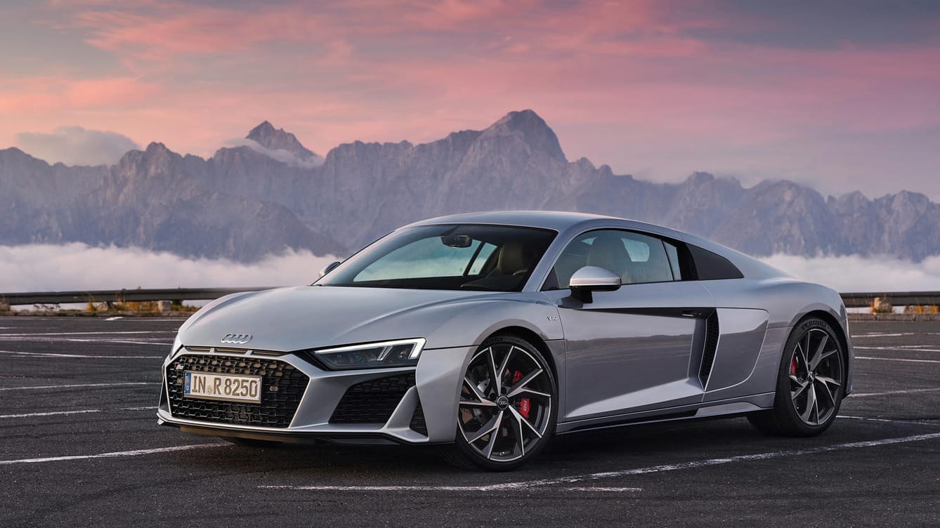 Audi R8: Auch er gilt in seiner jetzigen Form als potentielles Auslaufmodell. Eine Variante mit E-Antrieb jedoch wäre sicherlich nicht schlecht fürs Image.