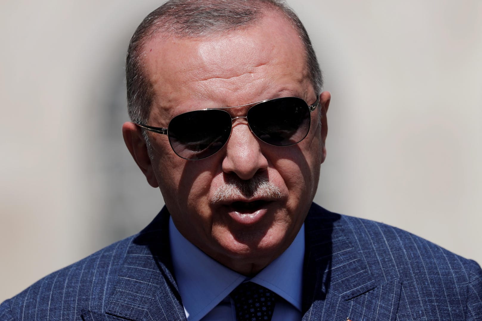 Der türkische Präsident Erdogan: Er bestätigt Berichte, wonach die Türkei ein russisches Raketenabwehrsystem getestet hat.