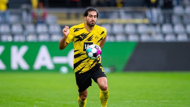 Dortmunds Emre Can ist positiv auf das Coronavirus getestet worden. Dortmunds Emre Can ist positiv auf das Coronavirus getestet worden.