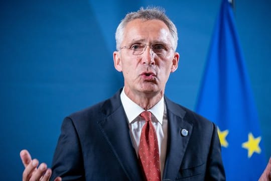 Nato-Generalsekretär Jens Stoltenberg Ende August in Berlin.