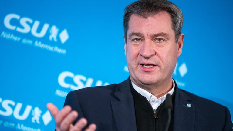 CSU-Chef Markus Söder warnt die CDU vor dem Abhalten des Parteitages.
