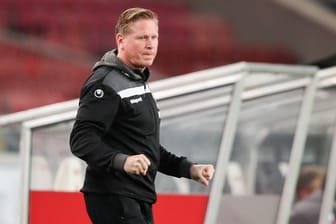Strahlt trotz der aktuellen schwarzen Sieglos-Serie Optimismus aus: Kölns Trainer Markus Gisdol.