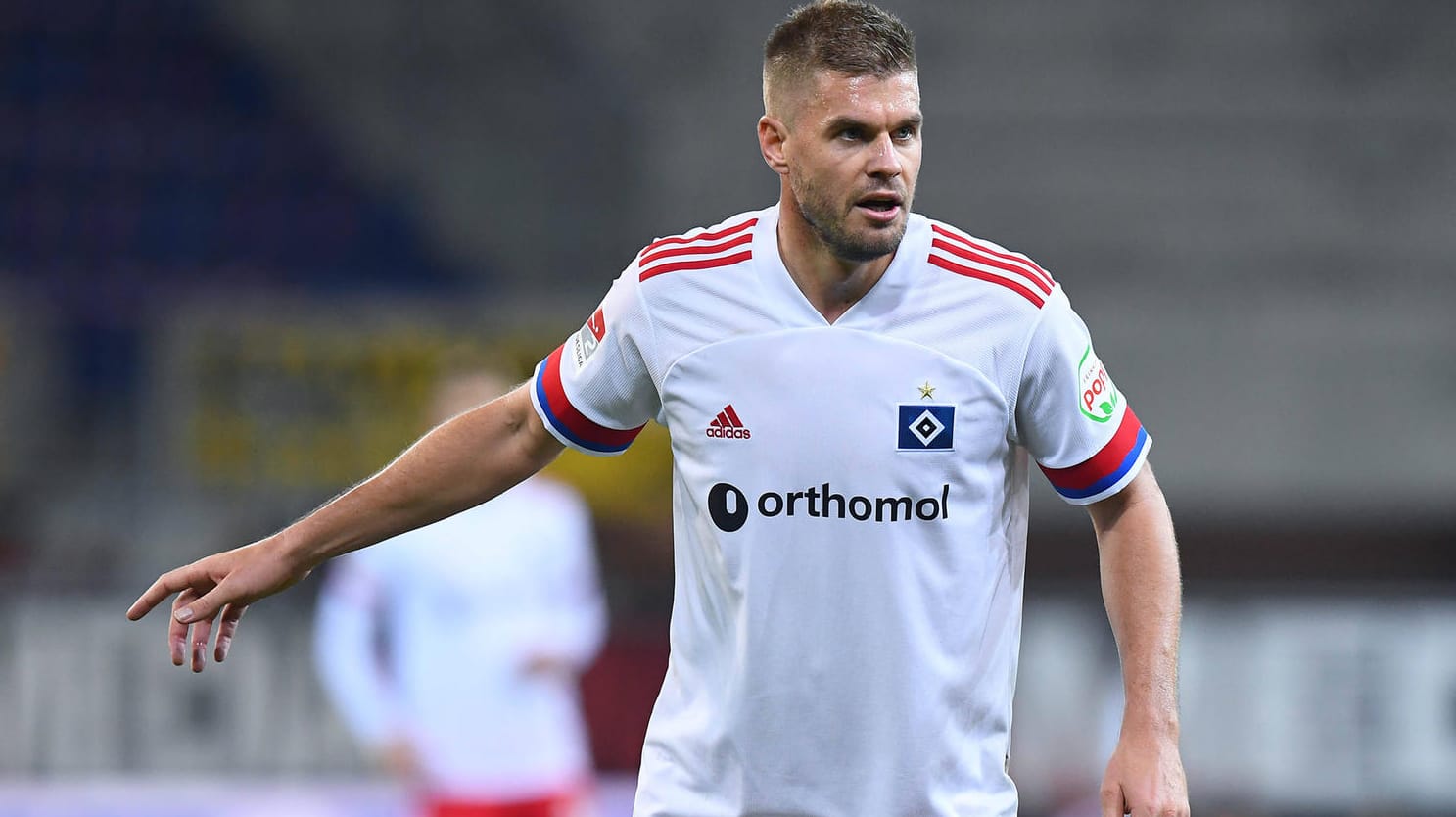 Simon Terodde: Der HSV-Torjäger holte den fünften Sieg im fünften Ligaspiel mit seiner Mannschaft. Simon Terodde: Der HSV-Torjäger holte den fünften Sieg im fünften Ligaspiel mit seiner Mannschaft.