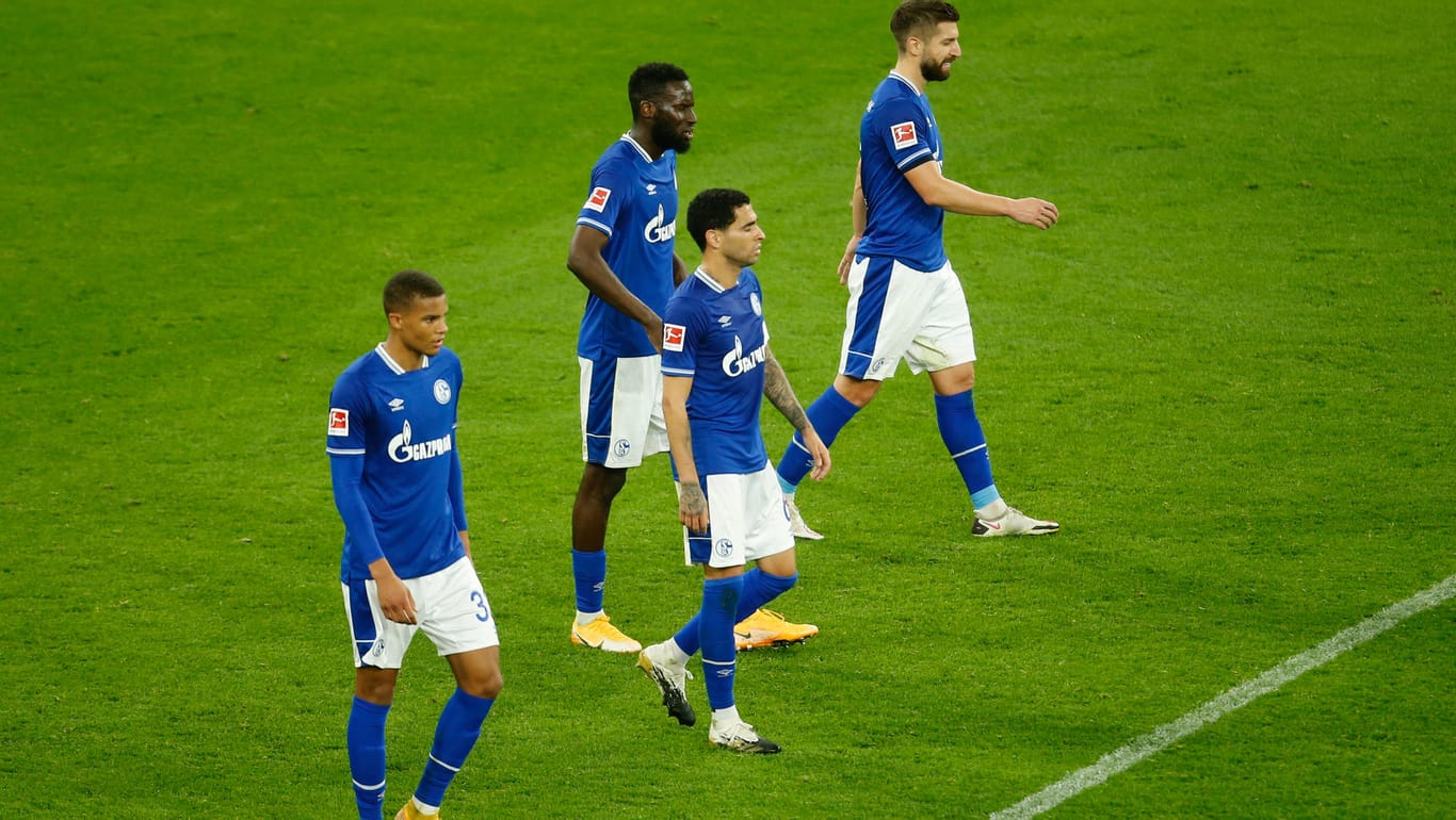 Die Schalker zeigten sich nach dem Spiel in Dortmund enttäuscht.