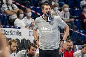 Verärgert: Kiel-Coach Filip Jicha.