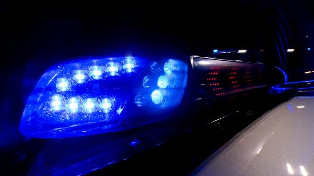 Blaulicht der Polizei Blaulicht der Polizei