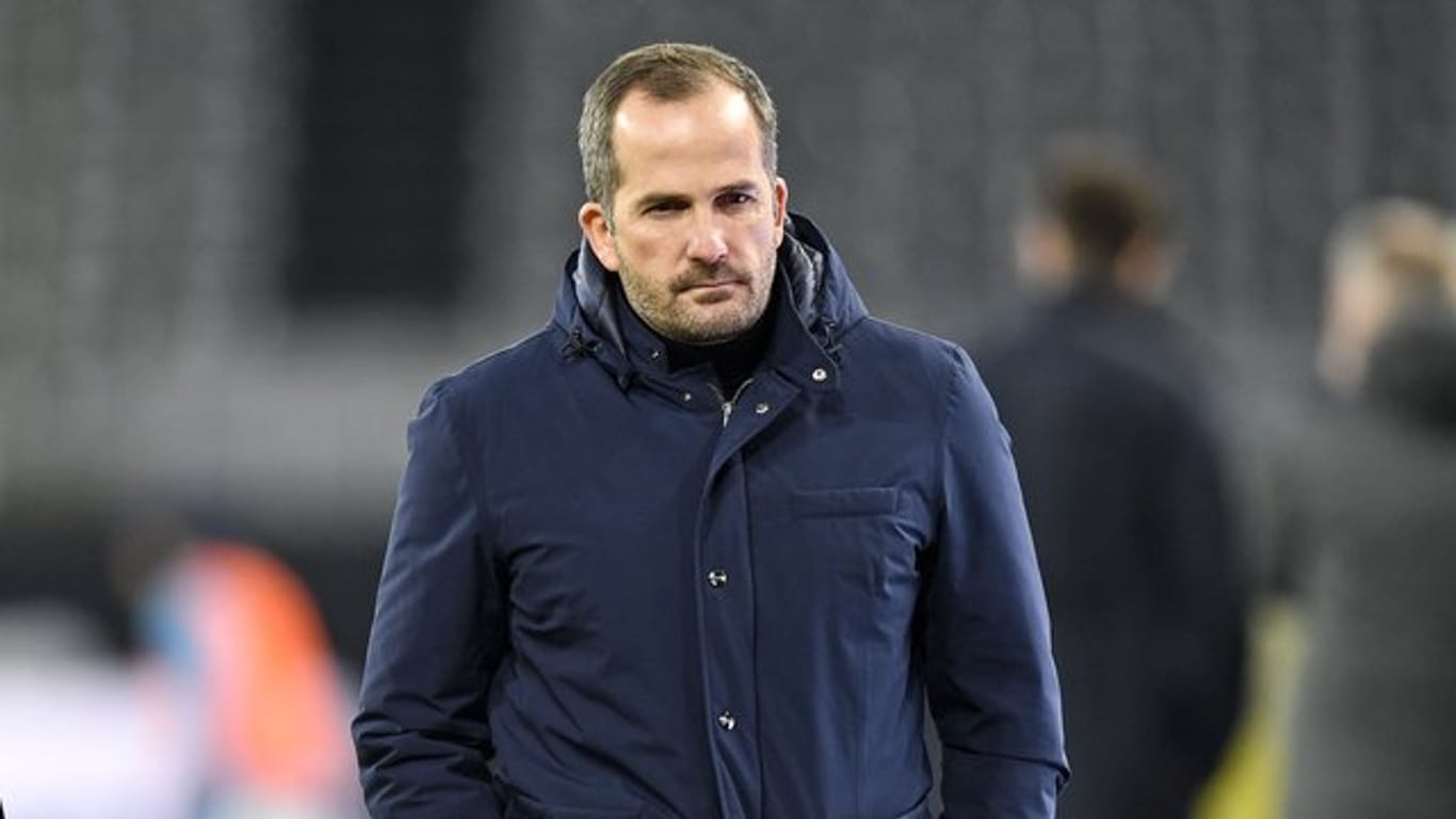 Hat bei seinen Spielern ein Kopfproblem ausgemacht: Schalke-Coach Manuel Baum.