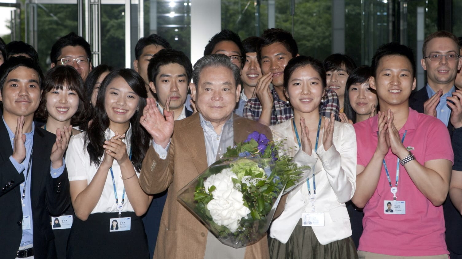 Umstrittener Visionär: Lee Kun-hee auf einer Fotografie aus dem Jahr 2011.