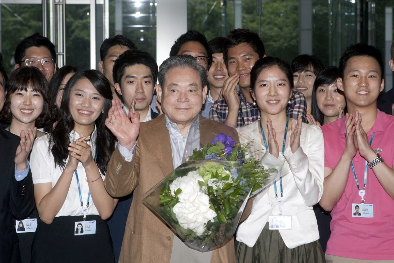 Umstrittener Visionär: Lee Kun-hee auf einer Fotografie aus dem Jahr 2011.