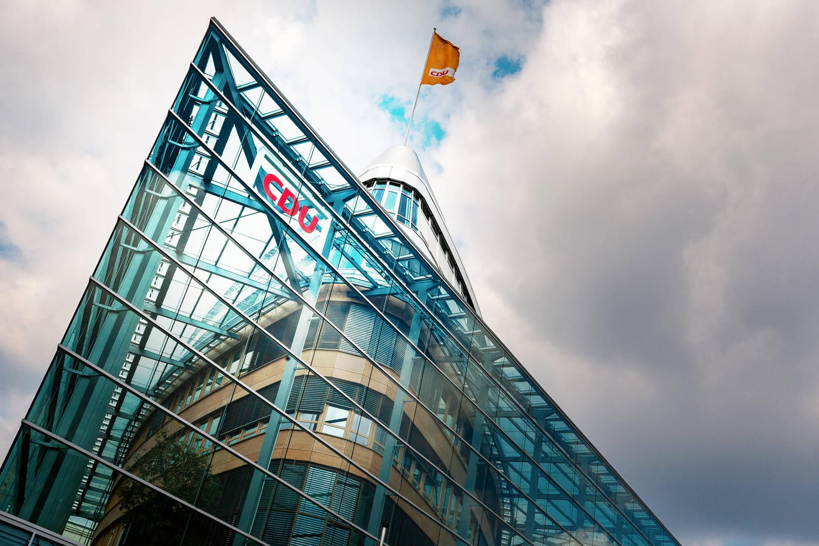 Hier wird um den anstehenden Parteitag gerungen: Die Parteizentrale der CDU in Berlin.