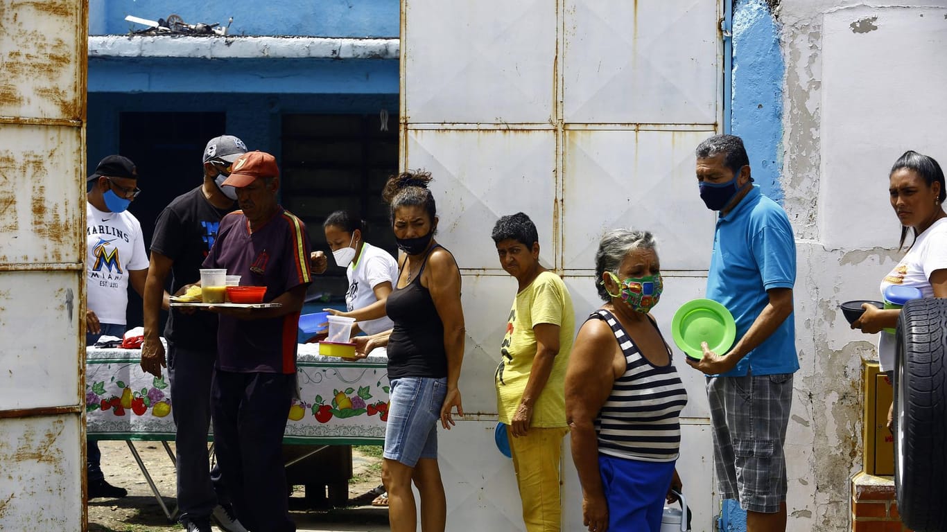 Immer mehr Menschen in Venezuela leiden Hunger.