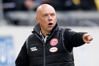 Trainer Uwe Rösler startete mit Fortuna Düsseldorf schlecht in die Saison.