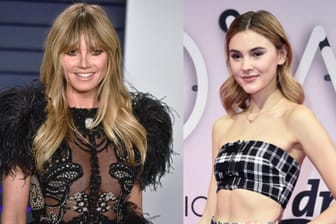 Heidi Klum und Stefanie Giesinger: Die beiden sind sich in Berlin begegnet.