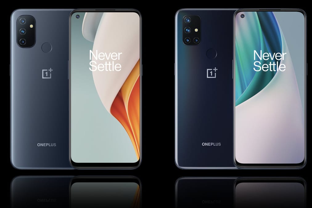 Das OnePlus Nord N100 (links) und das OnePlus Nord N10 5G: OnePlus hat neue Smartphones präsentiert.