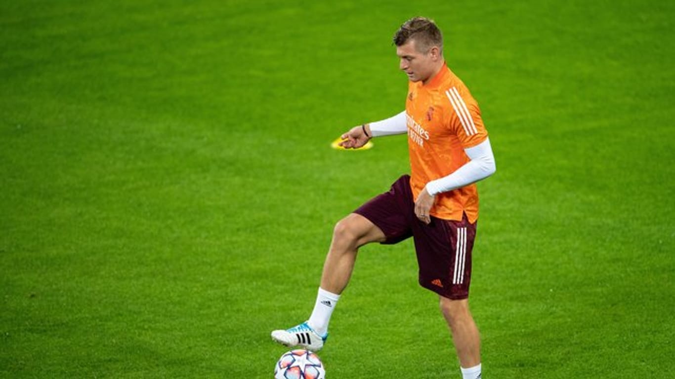 Ist mit Real Madrid bei Borussia Mönchengladbach gefordert: Toni Kroos.